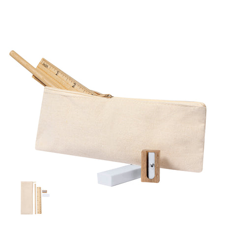 Trousse Kit Écriture 4 Pièces Coton Personnalisable