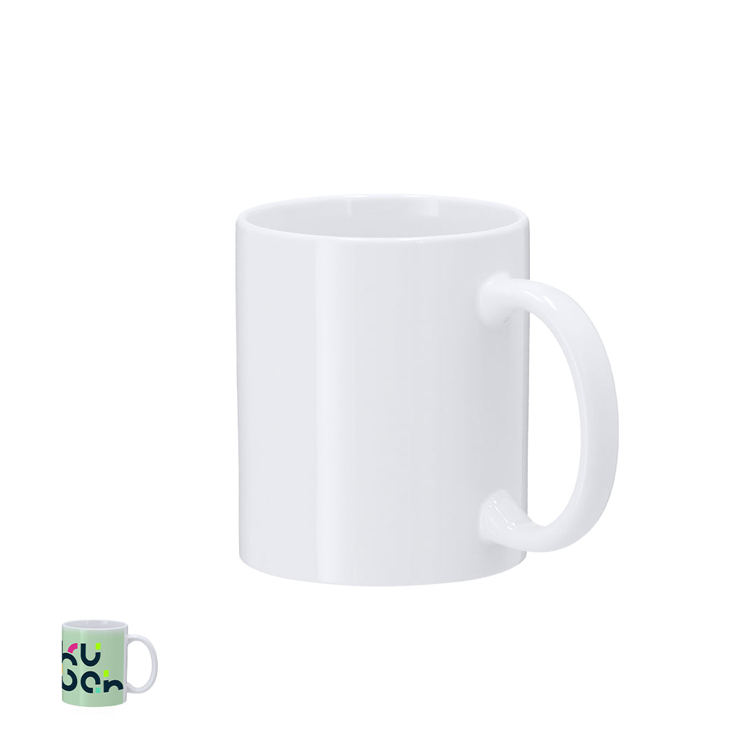 Mug 350ml Blanc Céramique Personnalisable