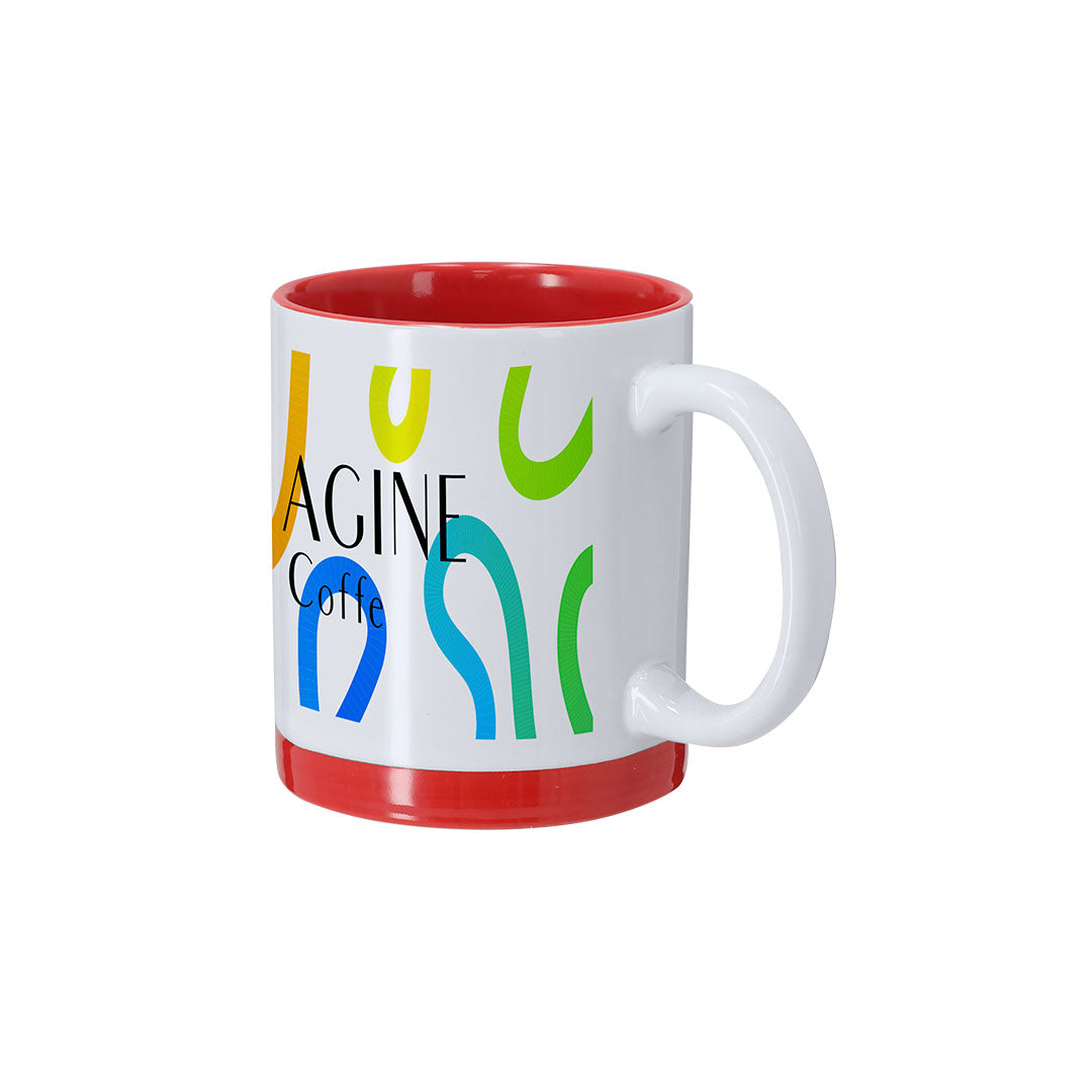 Mug 350ml Coloré Céramique Personnalisable