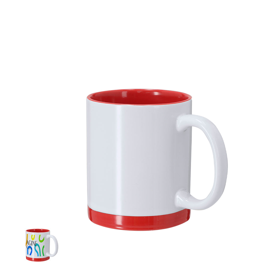 Mug 350ml Coloré Céramique Personnalisable