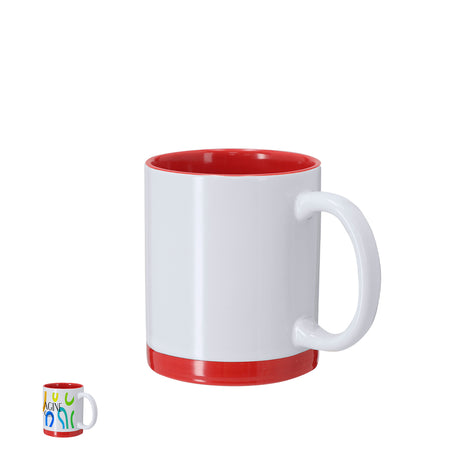 Mug 350ml Coloré Céramique Personnalisable