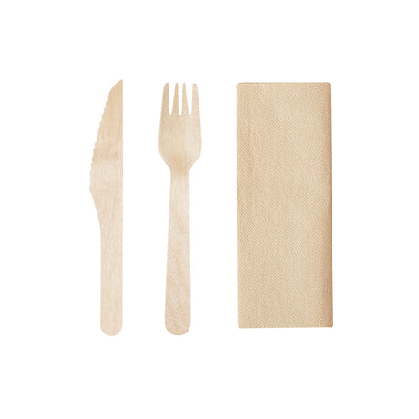 Set Couverts Bois 3 Pièces Personnalisable