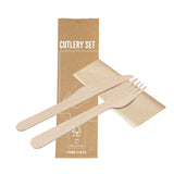 Set Couverts Bois 3 Pièces Personnalisable