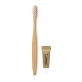 Set Brosse à Dents Bambou - avec Dentifrice Personnalisable