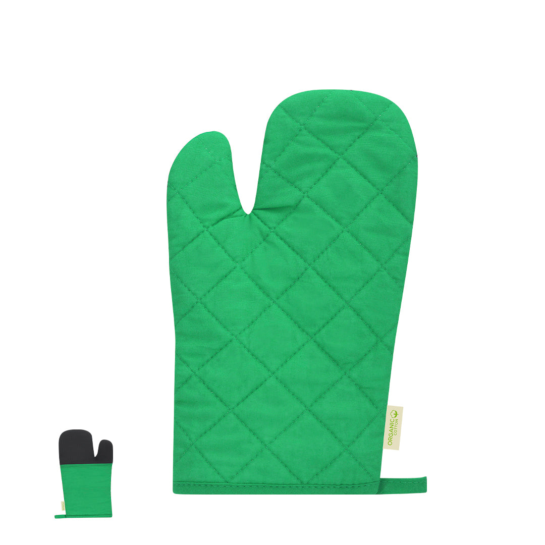 Gant de Cuisine Coton Bio Caoutchouc Personnalisable