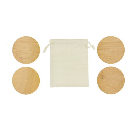 Set Sous-Verres Bambou Personnalisable