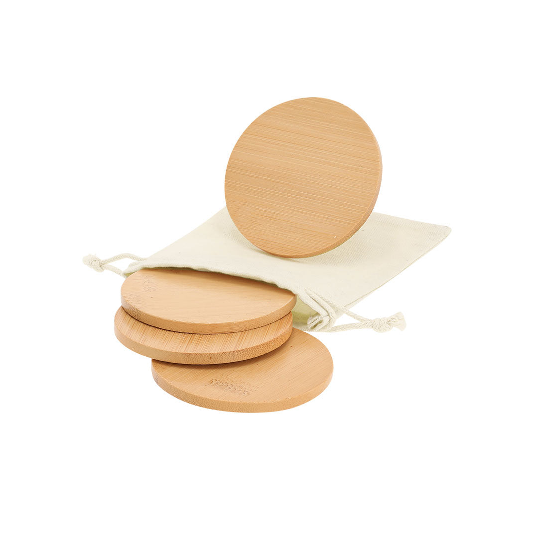 Set Sous-Verres Bambou Personnalisable