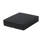 Coffret Cadeau Noir 21x25cm Carton Recyclé Personnalisable