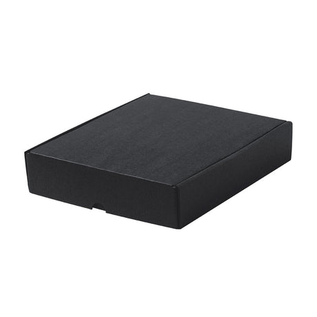 Coffret Cadeau Noir 21x25cm Carton Recyclé Personnalisable