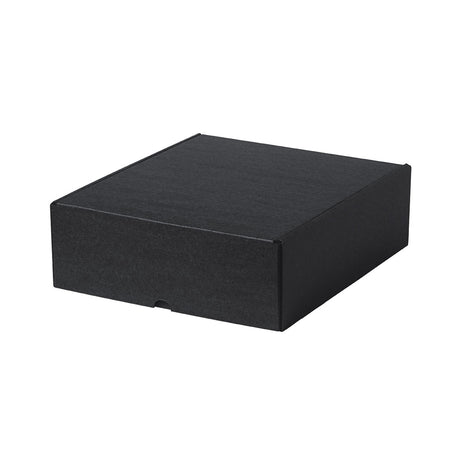Coffret Cadeau Noir 27x30cm Carton Recyclé Personnalisable