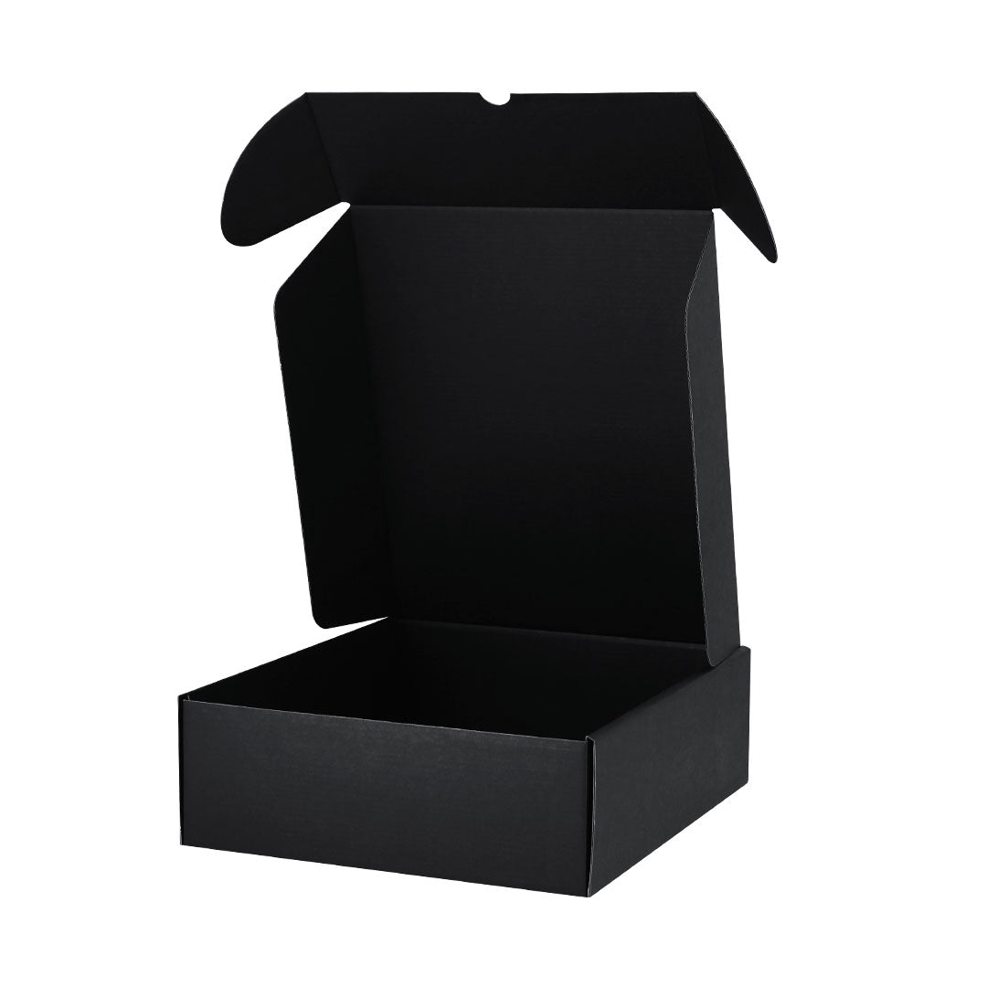 Coffret Cadeau Noir 27x30cm Carton Recyclé Personnalisable