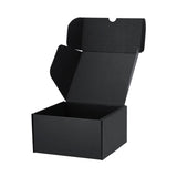 Coffret Cadeau Noir 16x15cm Carton Recyclé Personnalisable