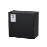 Coffret Cadeau Noir 16x15cm Carton Recyclé Personnalisable
