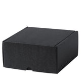 Coffret Cadeau Noir 16x15cm Carton Recyclé Personnalisable