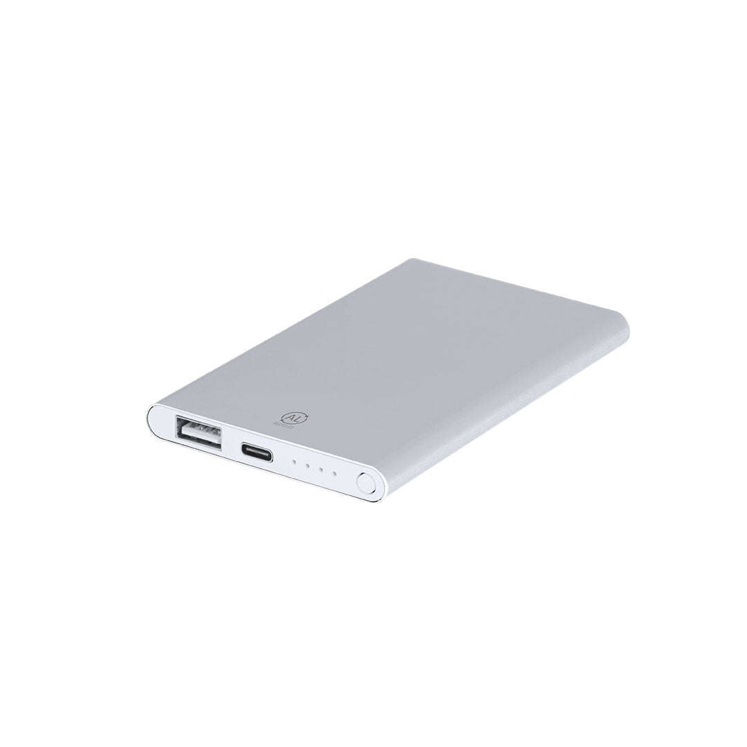 Batterie Externe en Aluminium 4 000 mAh Personnalisable