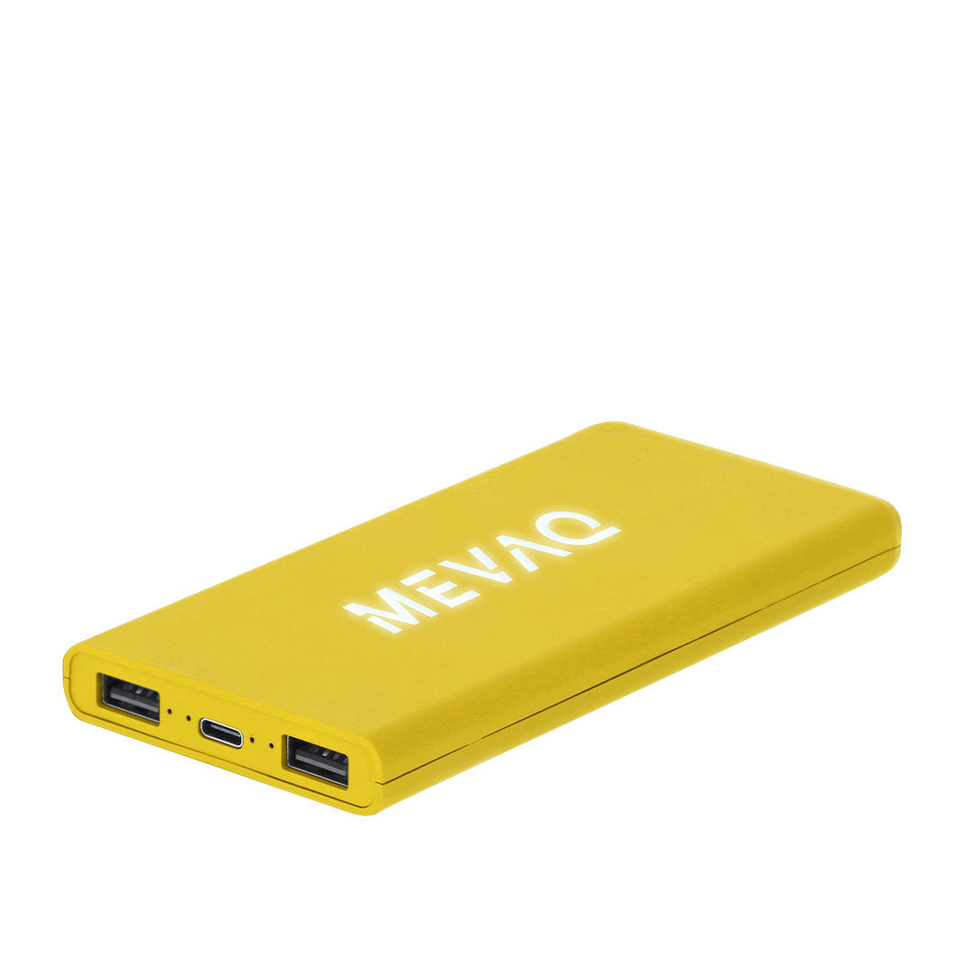 Batterie Externe 5 000 mAh avec LED ABS Personnalisable