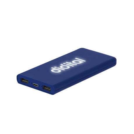 Batterie Externe 5 000 mAh avec LED ABS Personnalisable
