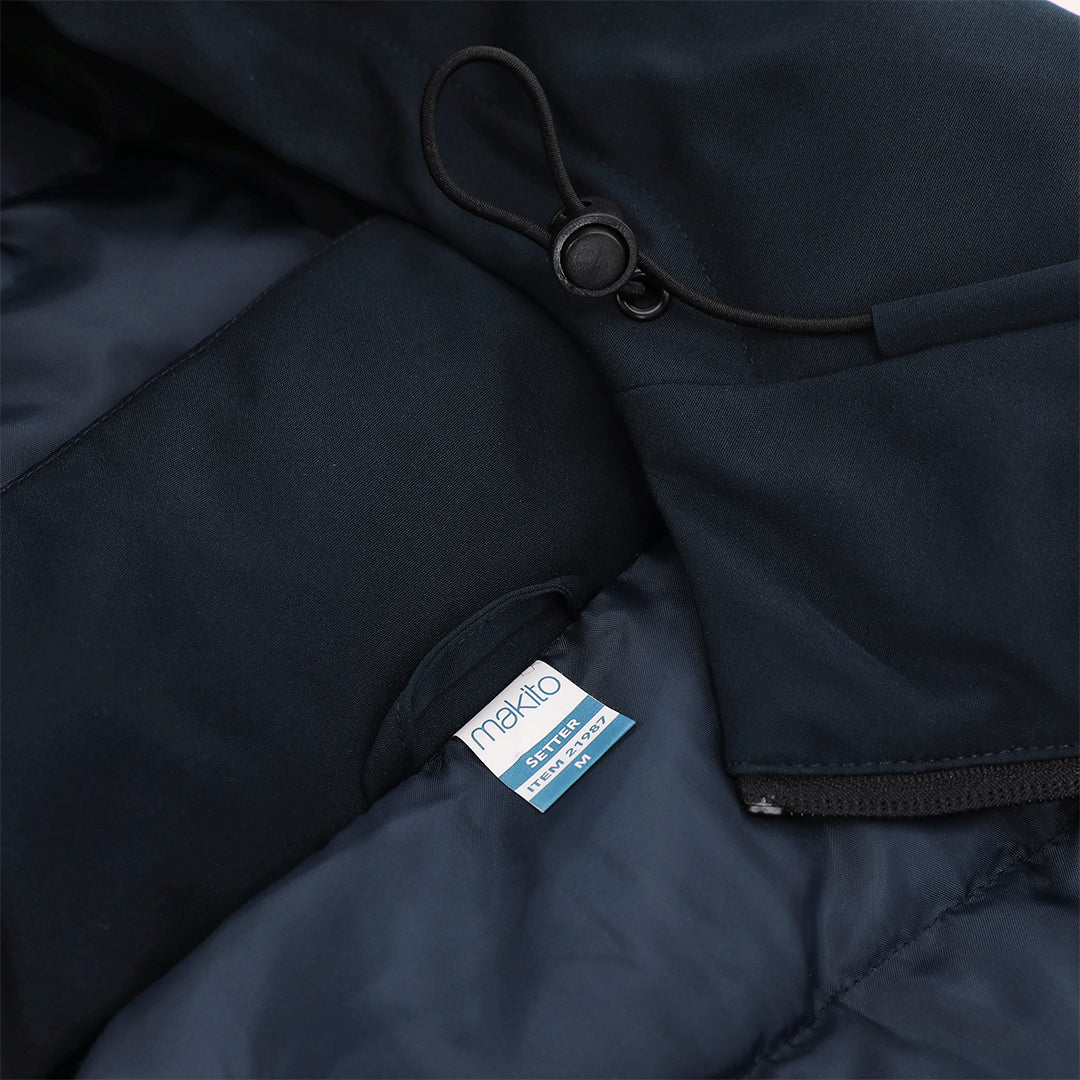 Parka Matelassée Unisexe à Capuche Personnalisable