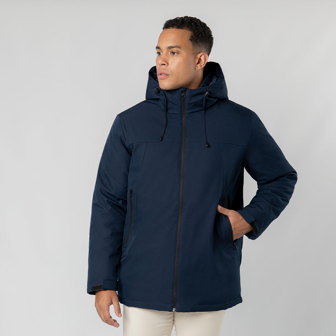 Parka Matelassée Unisexe à Capuche Personnalisable