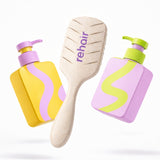 Brosse Démêlante Paille de Blé Longue Personnalisable