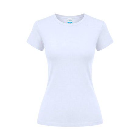 T-Shirt Femme Blanc Coton Personnalisable