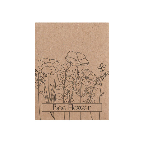 Sachet Fleuri Éco-Responsable Carton Personnalisable