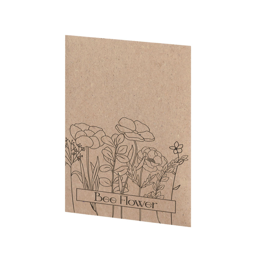 Sachet Fleuri Éco-Responsable Carton Personnalisable