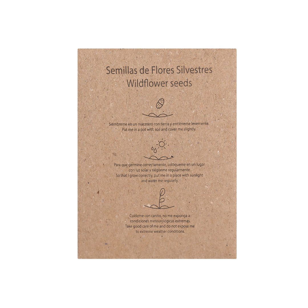 Sachet Fleuri Éco-Responsable Carton Personnalisable