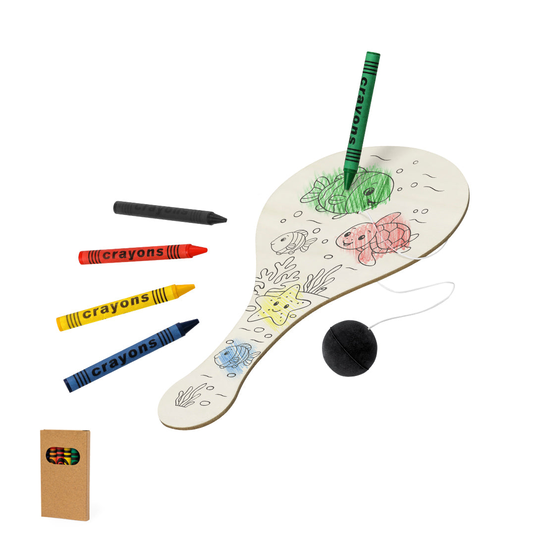 Kit Raquette Bois Enfant Personnalisable