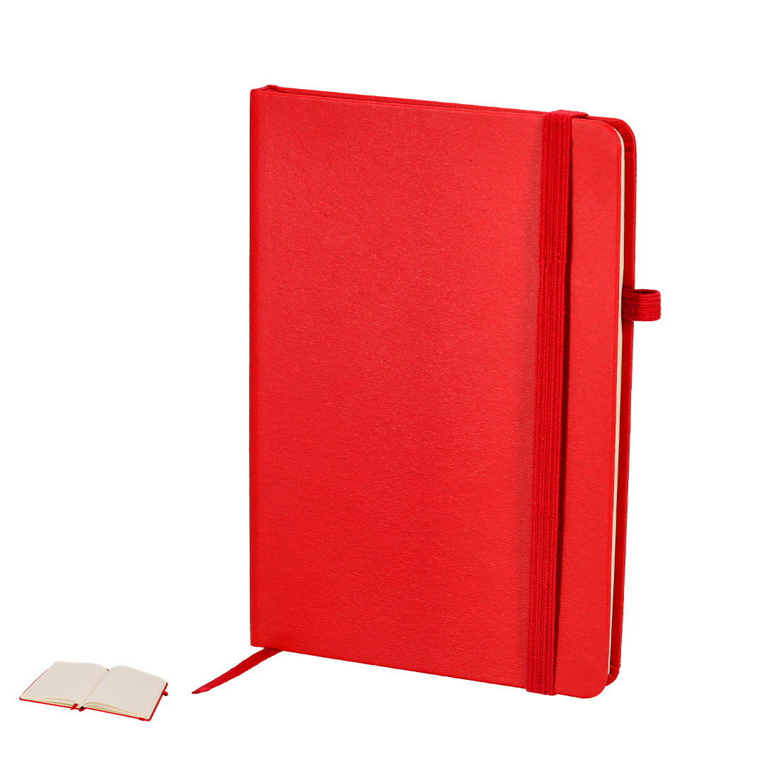 Bloc-Notes A5 Rigide Simili-cuir Personnalisable