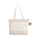 Tote Bag Coton Recyclé Rayures Personnalisable