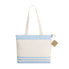 Tote Bag Coton Recyclé Rayures Personnalisable