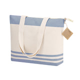 Tote Bag Coton Recyclé Rayures Personnalisable