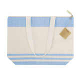 Tote Bag Coton Recyclé Rayures Personnalisable