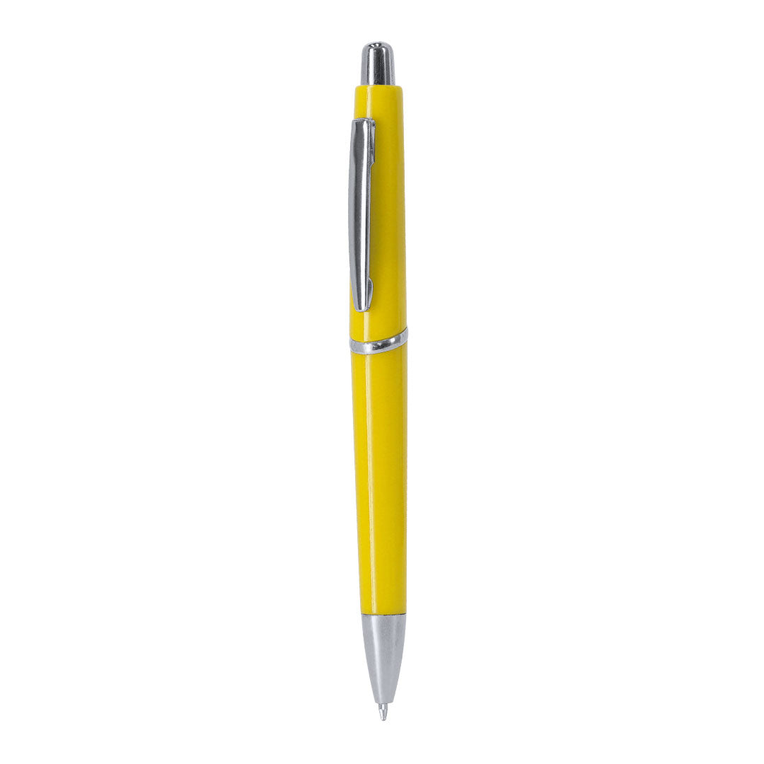 Stylo Push Chromé ABS Personnalisable