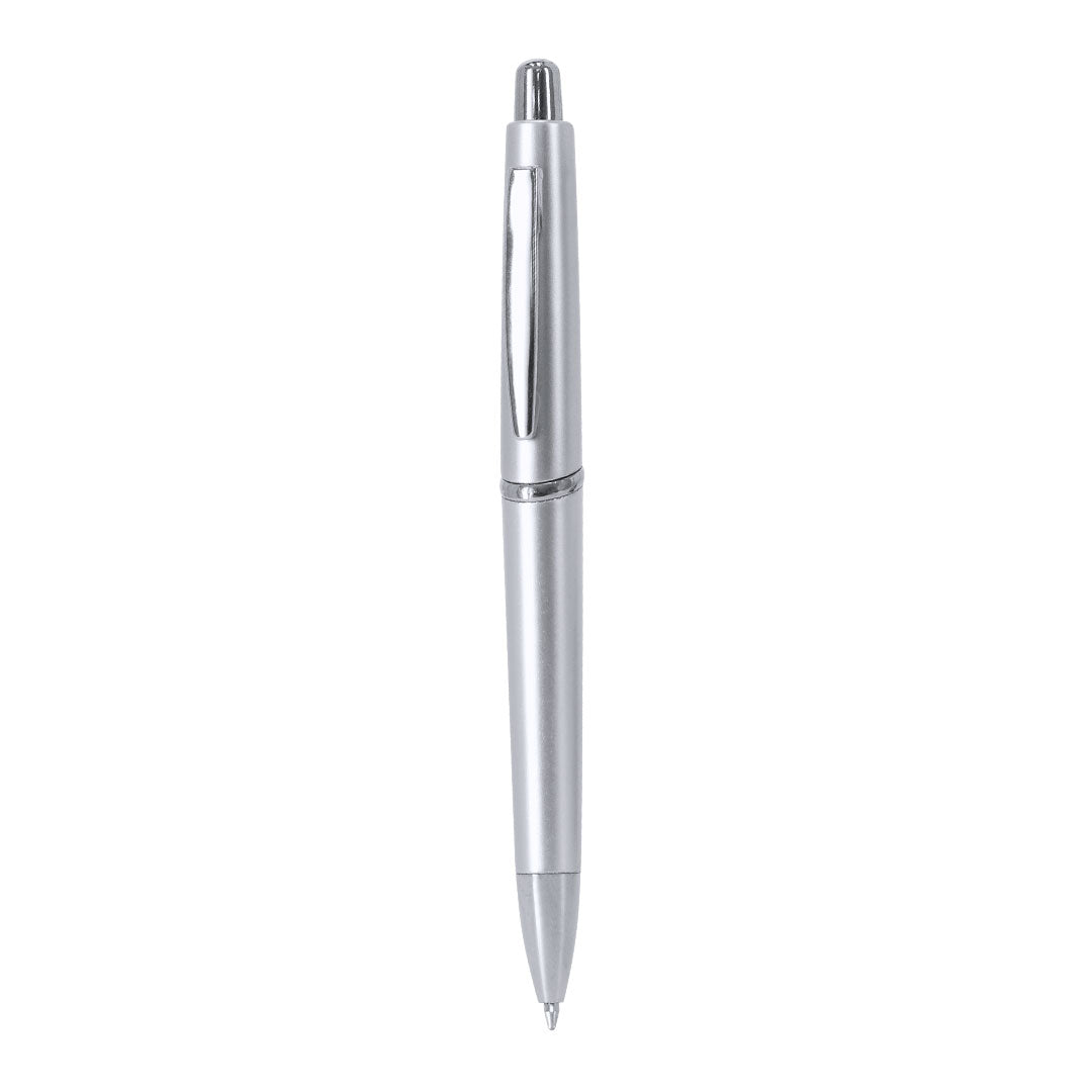 Stylo Push Chromé ABS Personnalisable