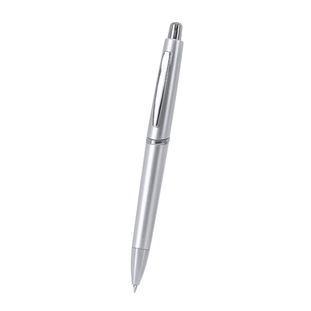 Stylo Push Chromé ABS Personnalisable
