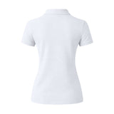 Polo Femme Manches Courtes 100% Coton Piqué Personnalisable