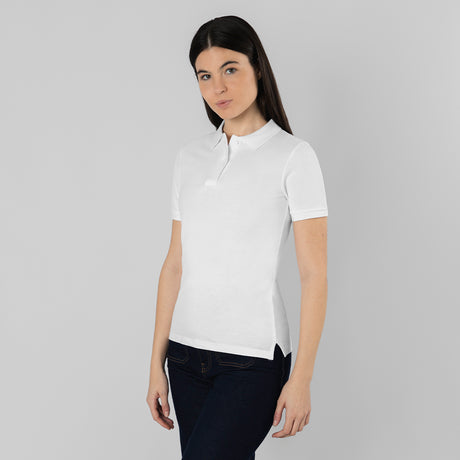Polo Femme Manches Courtes 100% Coton Piqué Personnalisable