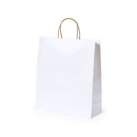 Sac Papier Blanc 32x40cm Personnalisable