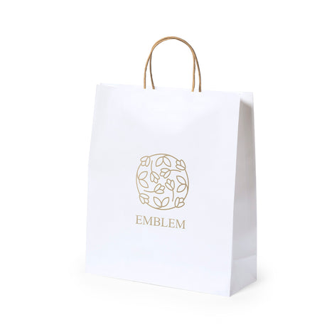 Sac Papier Blanc 32x40cm Personnalisable