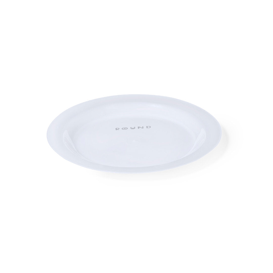Assiette Ronde Translucide PP Personnalisable