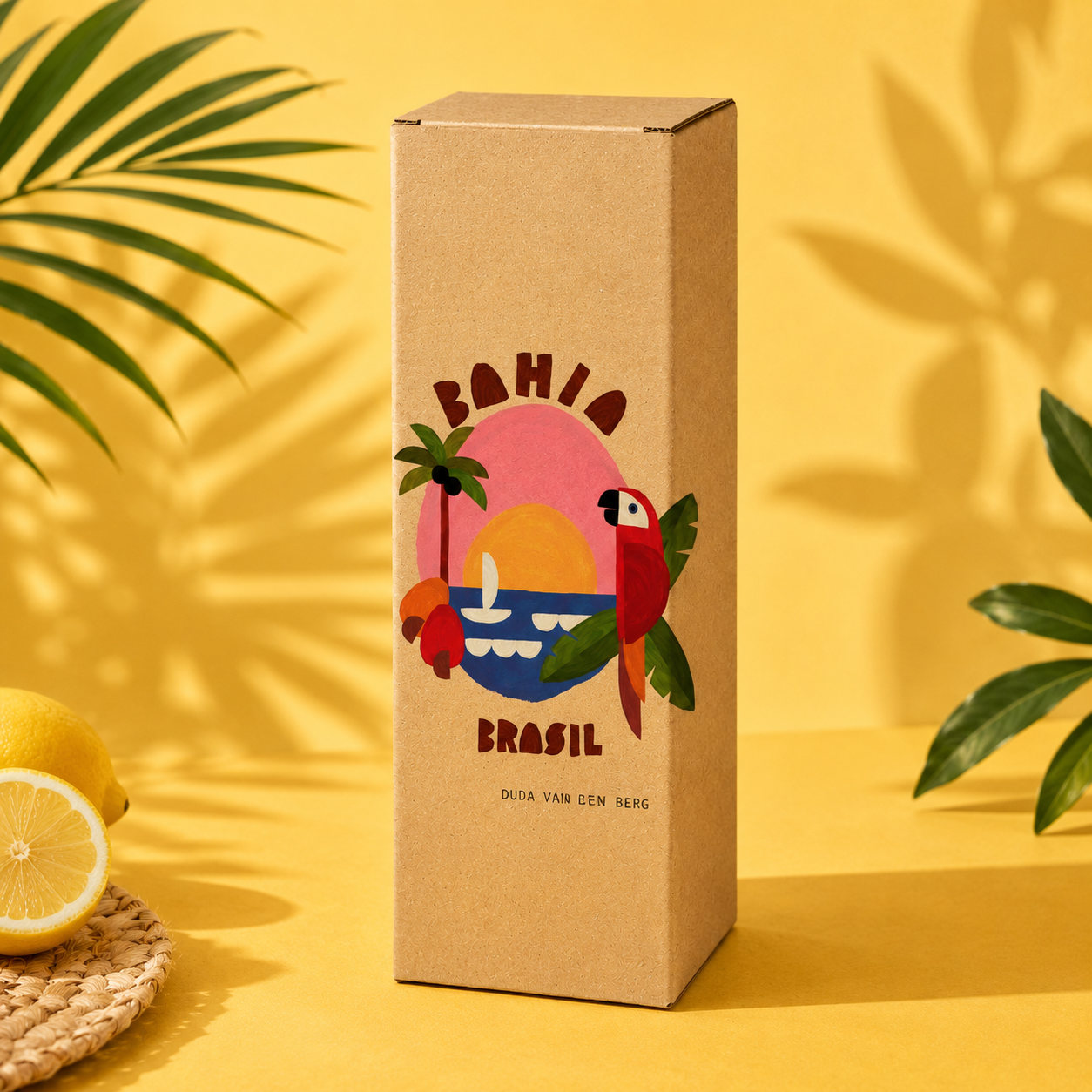 Coffret Cadeau Kraft Carton Recyclé Personnalisable