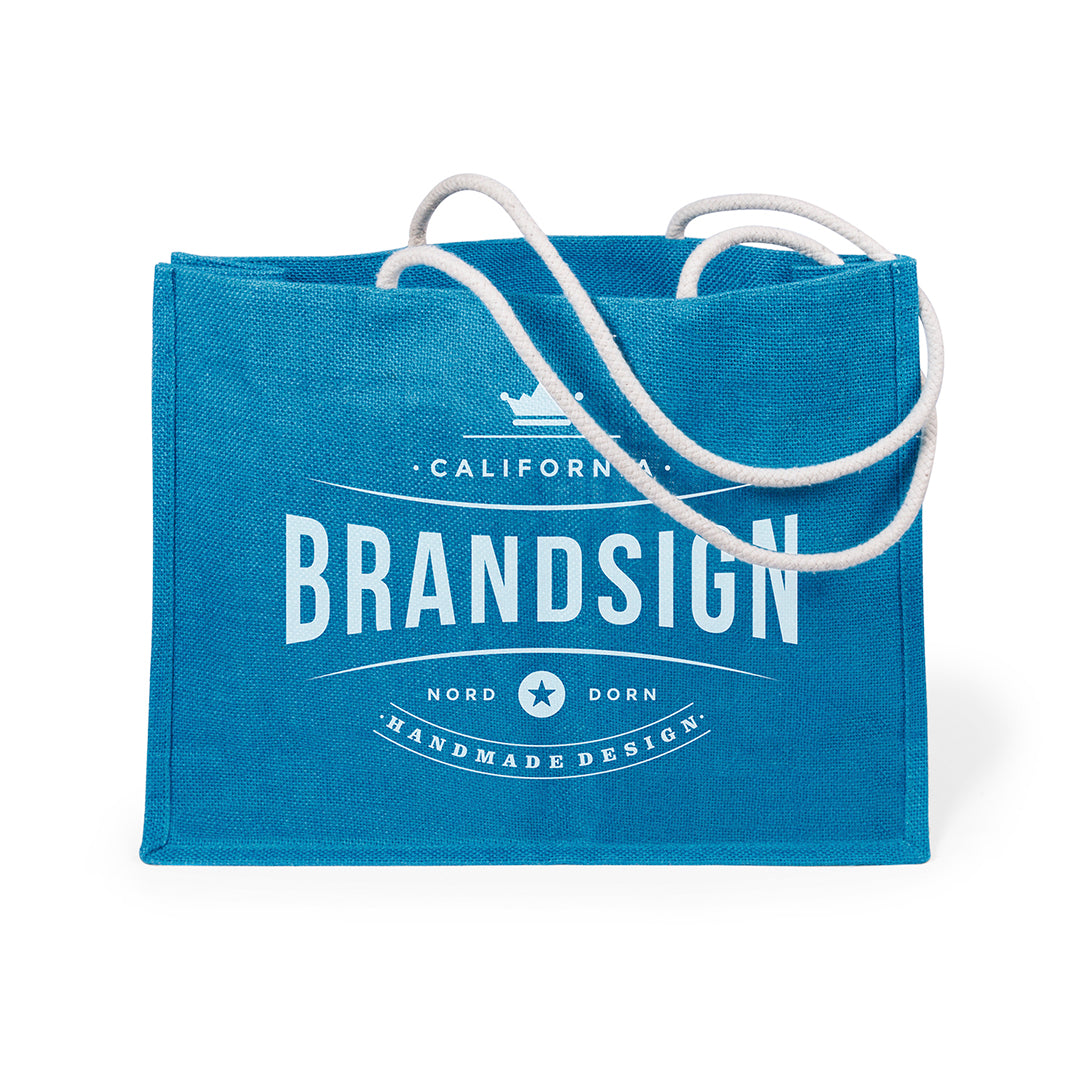 Sac en Toile de Jute Coloré Personnalisable