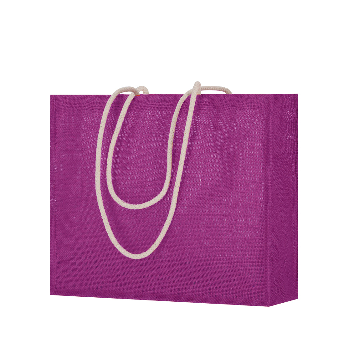 Sac en Toile de Jute Coloré Personnalisable
