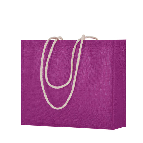 Sac en Toile de Jute Coloré Personnalisable