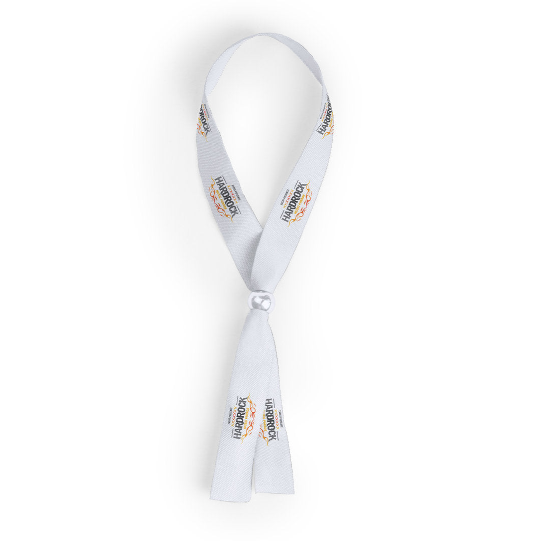 Bracelet Tissu Polyester - Réglable Personnalisable