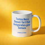 Mug 350ml Blanc Céramique Personnalisable