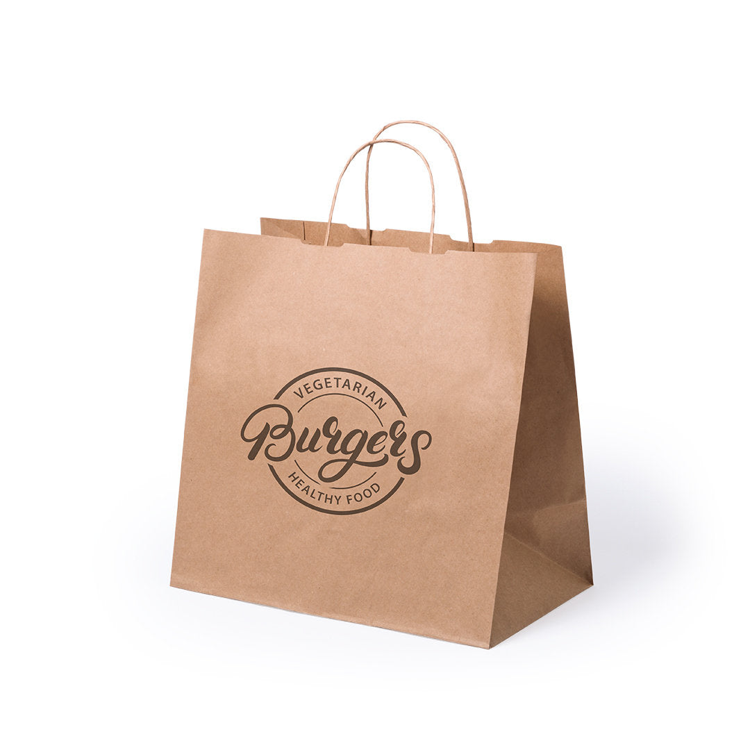 Sac Take Away Papier Recyclé Personnalisable