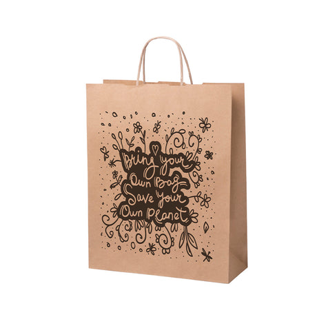 Sac Papier Kraft 32x40cm Personnalisable